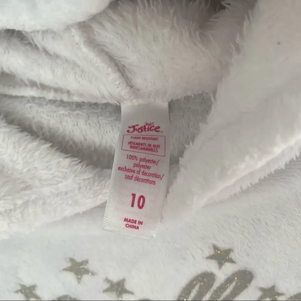 Justice Girls Teddy Unicorn Hoodie